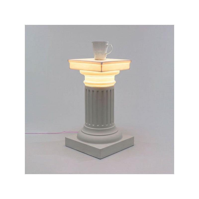 Lampada/Tavolino In Fibra Las Vegas