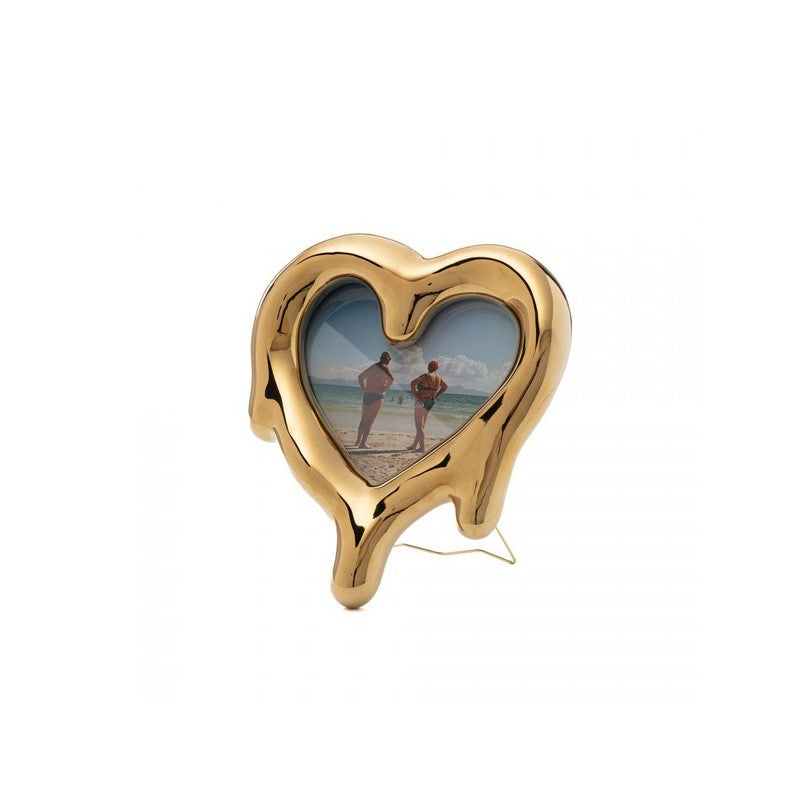 Cornice/ Specchio Melted Heart Oro