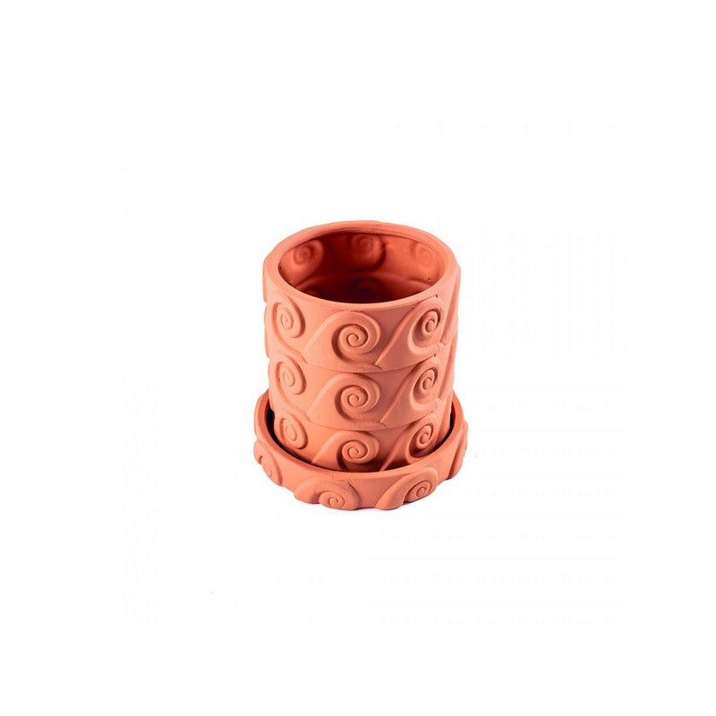 Vaso Magna Graecia Terracotta Onda