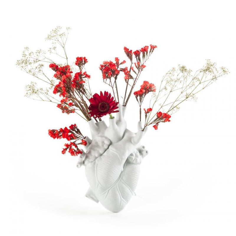 Vaso In Porcellana Love In Bloom