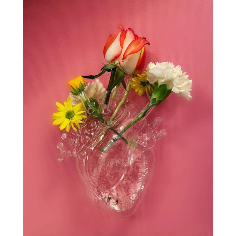 Vaso Love In Bloom In Vetro