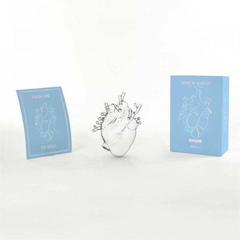 Vaso Love In Bloom In Vetro
