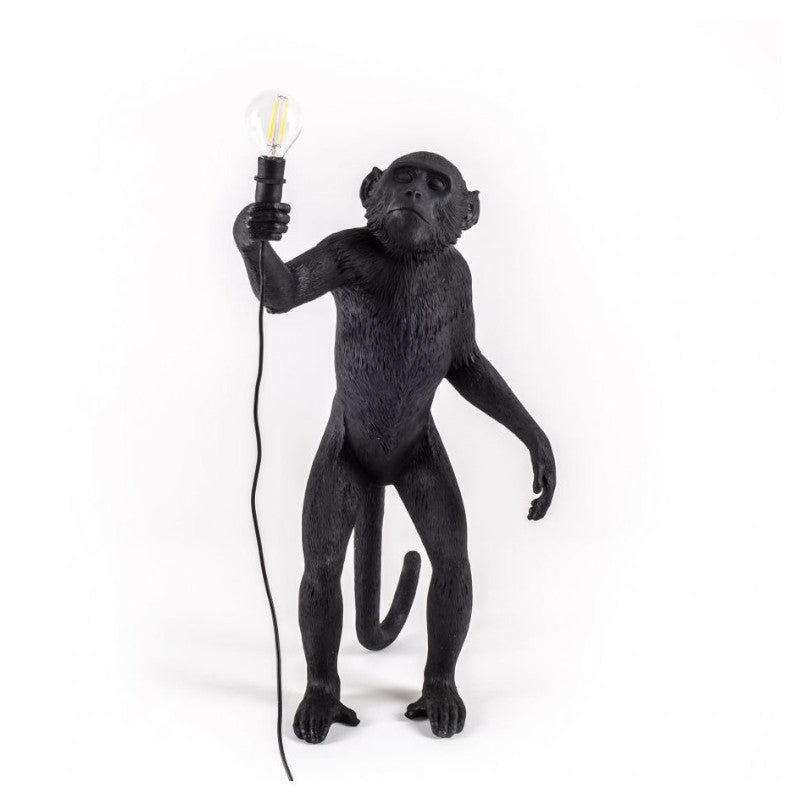 The Monkey Lamp Black Standing Version