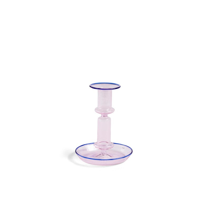 Flare Medium Pink with Blue Rim