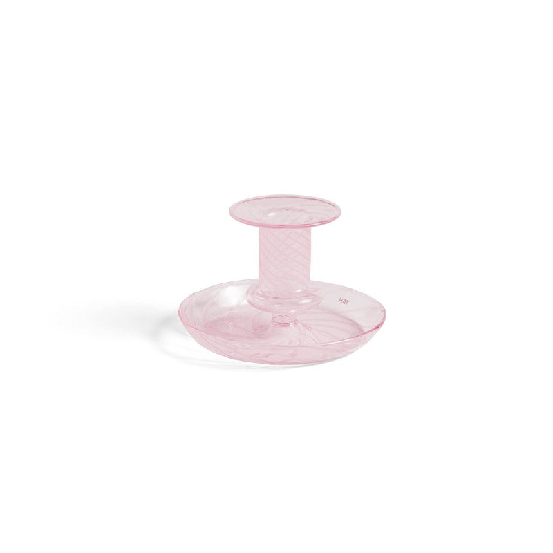 Flare Stipe Pink with White