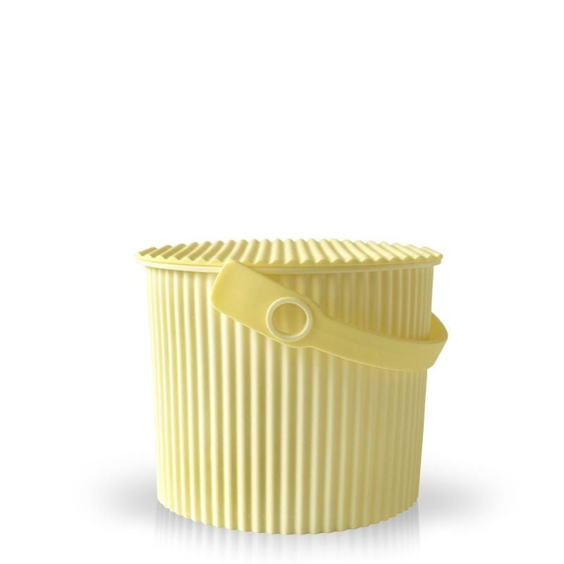 Omnioutil Secchio con Coperchio Lemon