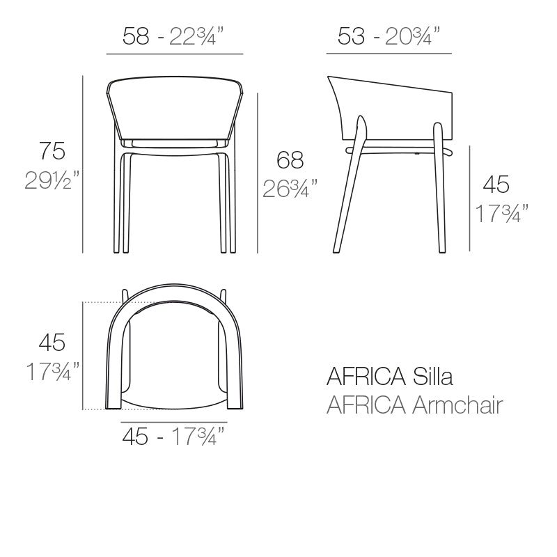 Poltrona Africa