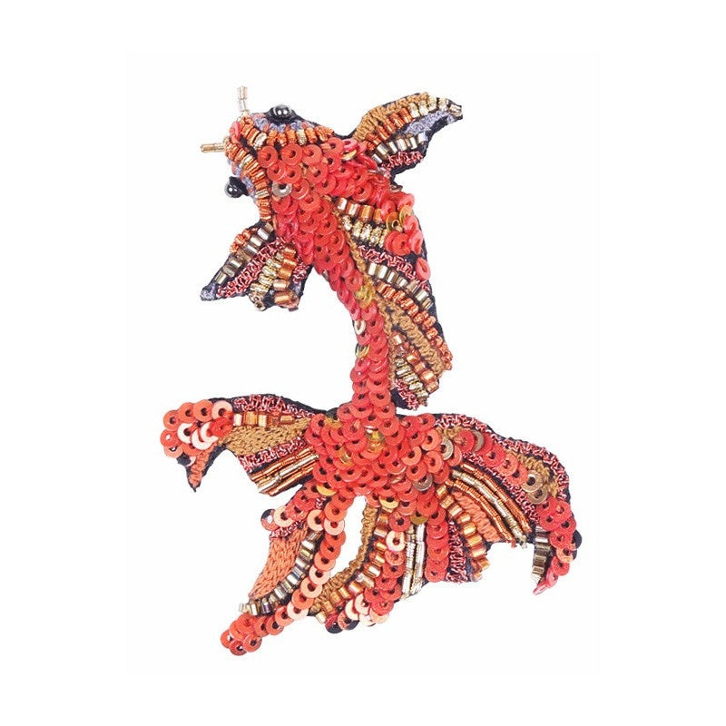Spilla Gold Koi Fisk