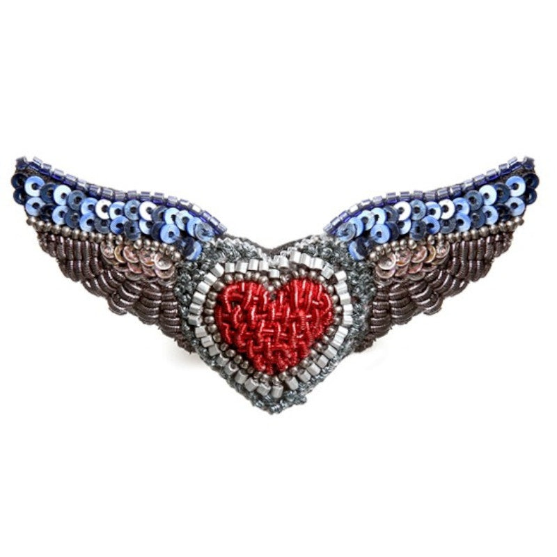 Spilla Winged Heart
