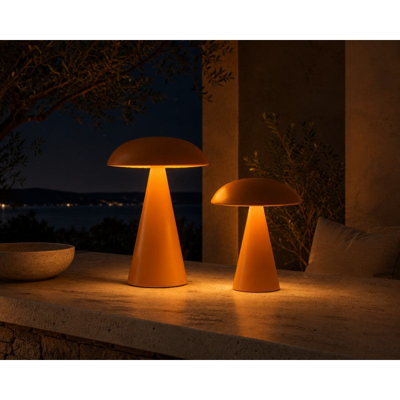 Myce Lampada Led ricaricabile Ocra