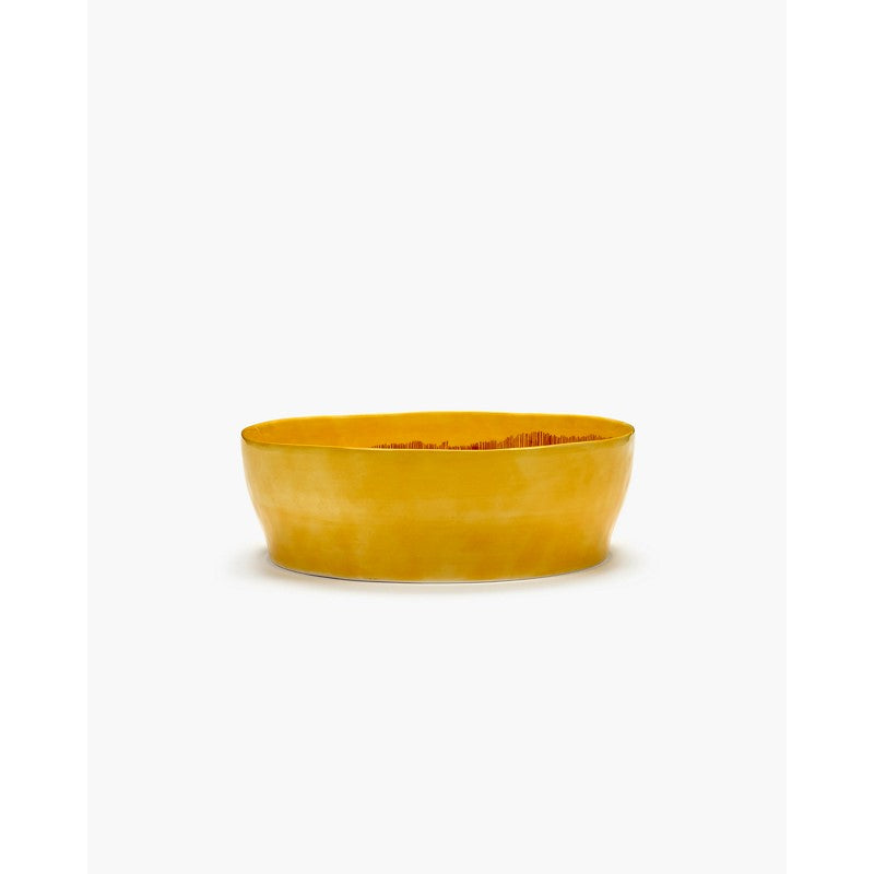 Bowl Insalatiera Gialla Righe Rosse Feast Ottolenghi
