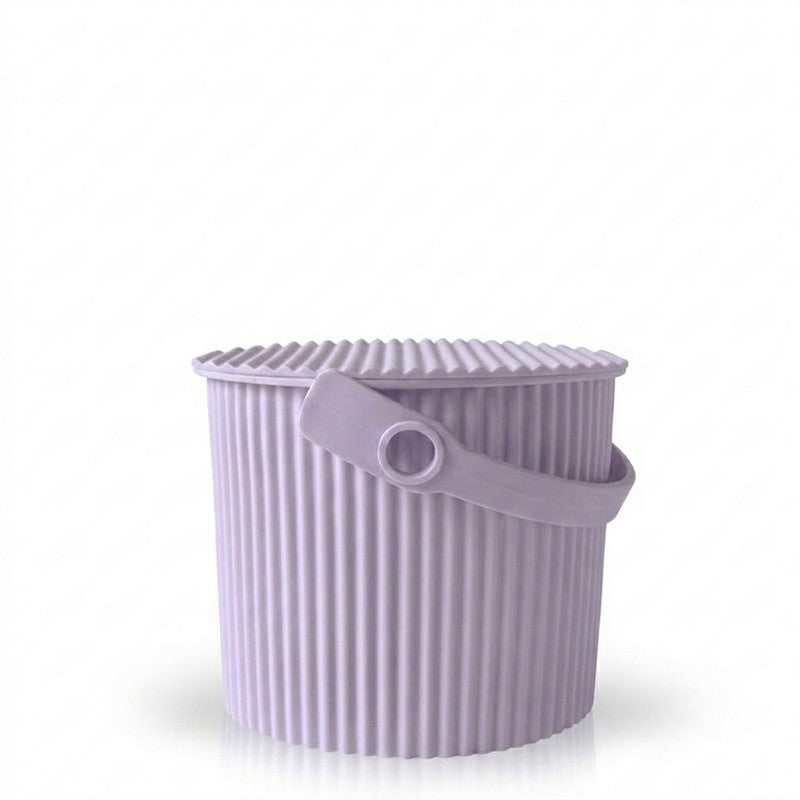 Omnioutil Secchio con Coperchio Lavender