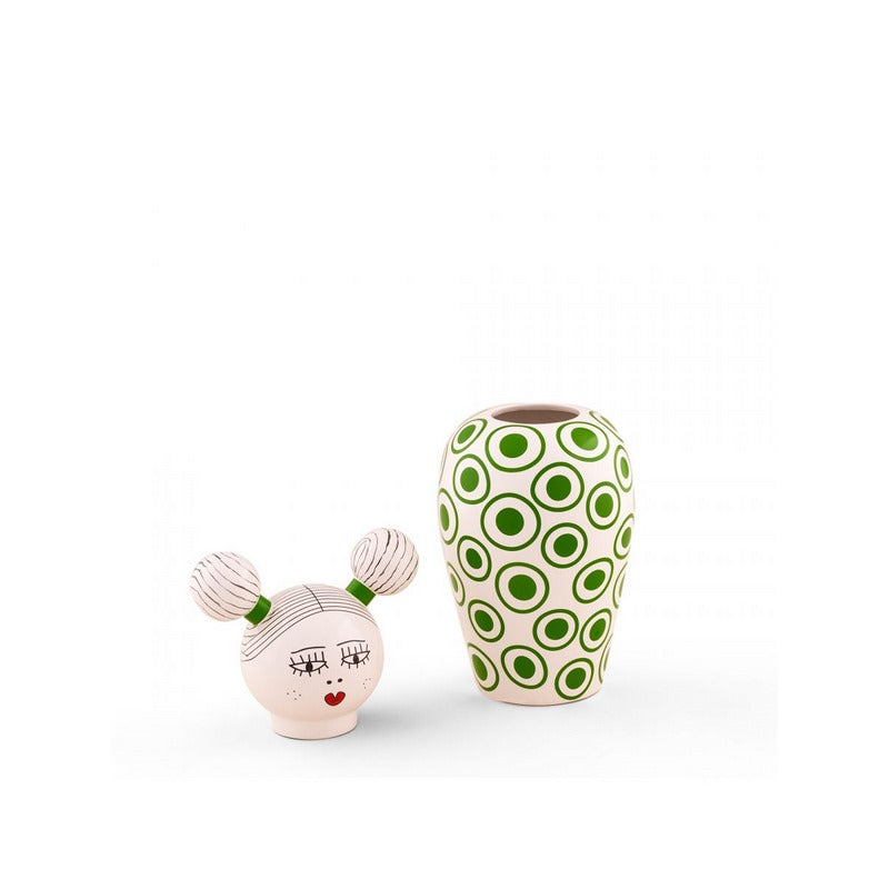 Caniope Vaso Con Coperchio Izumi