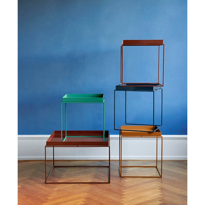 TrayTable Side Table M Chocolate High Gloss