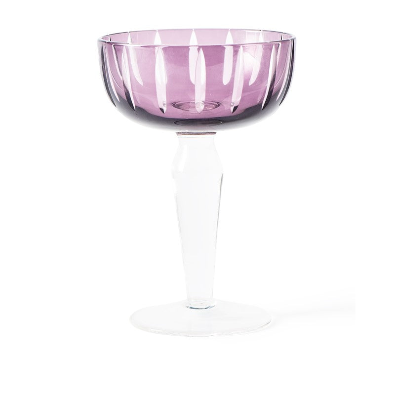 Set 6 Bicchieri Coppa Champagne Cuttings