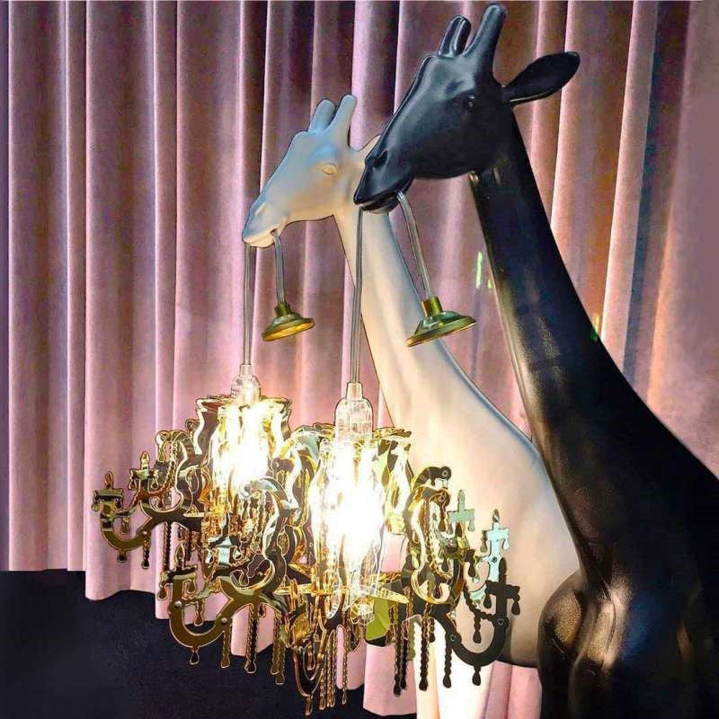 Lampada Giraffa In Love Xs Black