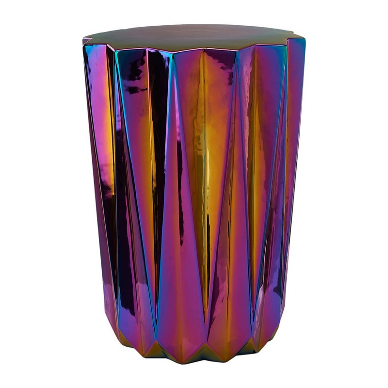 Sgabello Oily Folds