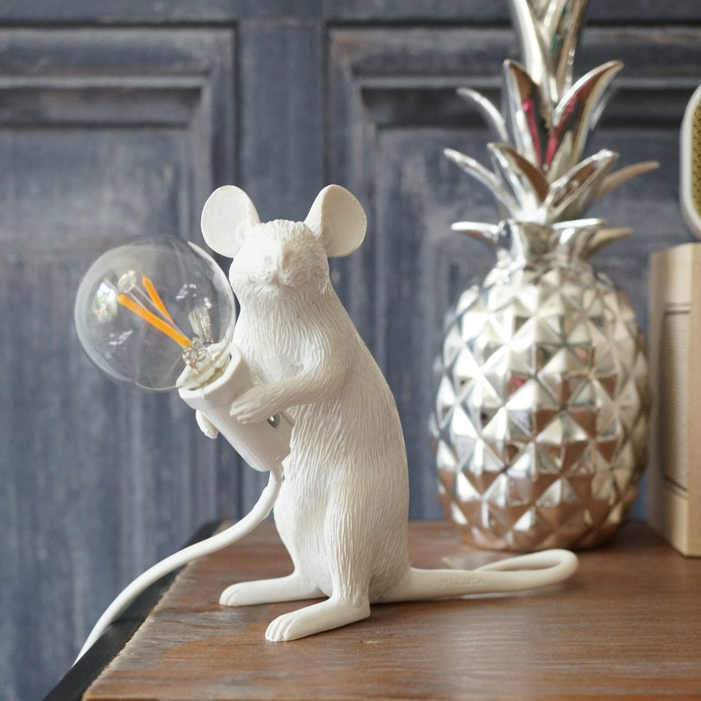 Mouse Lamp Mac Lampada In Resina