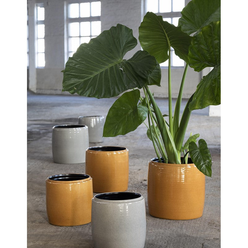 Vaso Flower Pot Honey Ocra