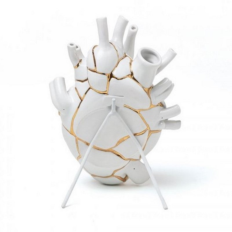 Vaso In Porcellana Love In Bloom Kintsugi