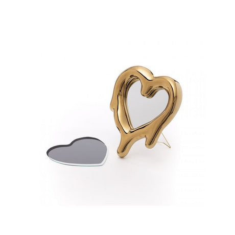 Cornice/ Specchio Melted Heart Oro