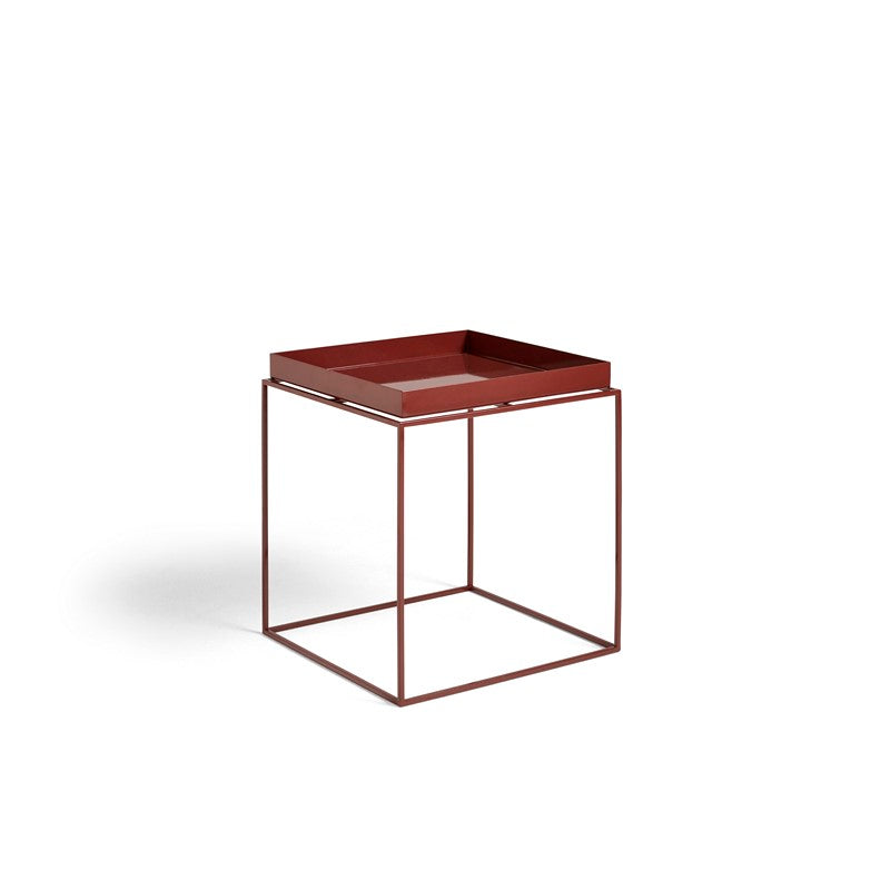 TrayTable Side Table M Chocolate High Gloss