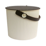 Omnioutil Secchio Con Coperchio Ivory