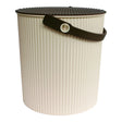 Omnioutil Secchio Con Coperchio Ivory