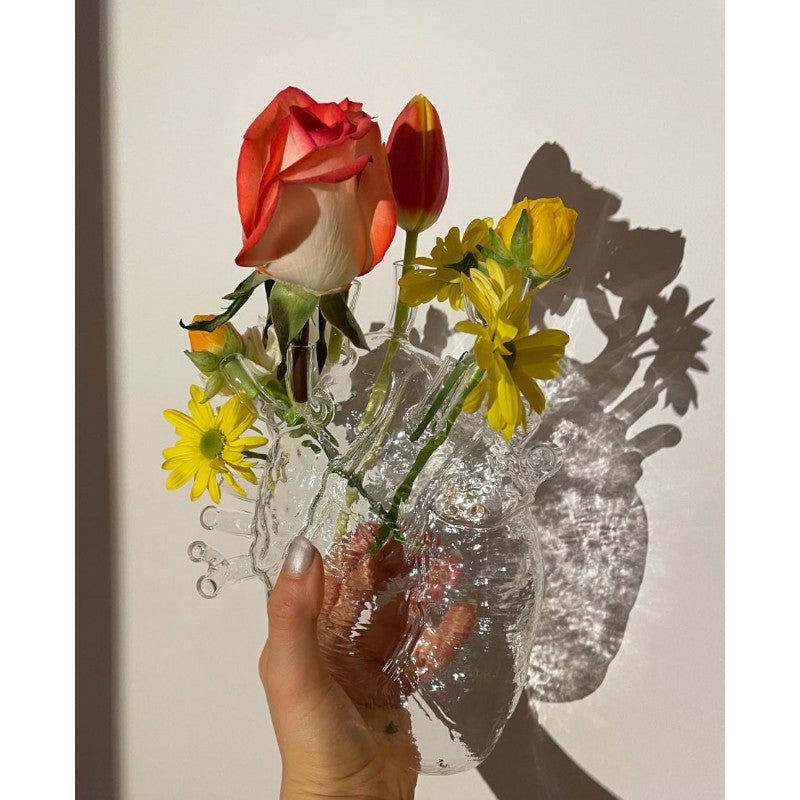 Vaso Love In Bloom In Vetro