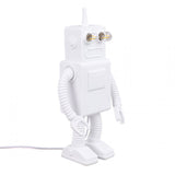 Robot Lamp Lampada In Porcellana