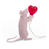 Mouse Lamp Con Lampadina A Cuore