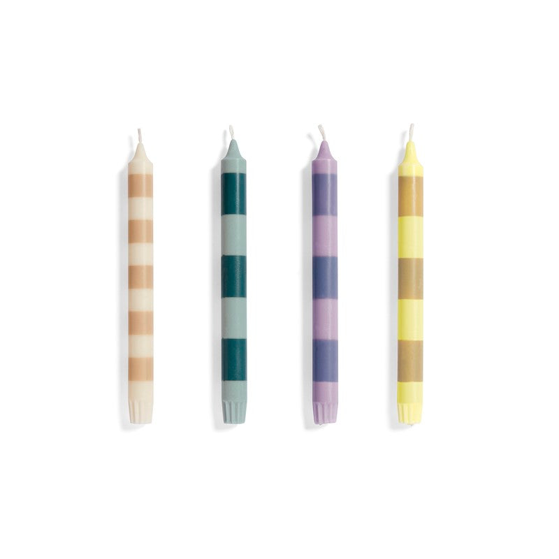 Strip Candle Set 4 Pezzi