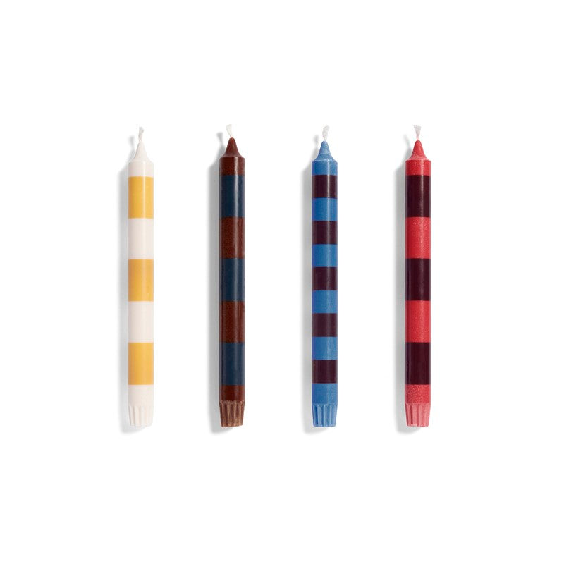 Strip Candle Set 4 Pezzi