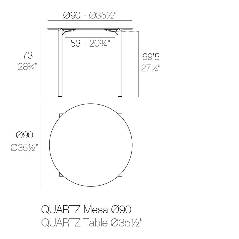 Tavolo Quartz Dinning