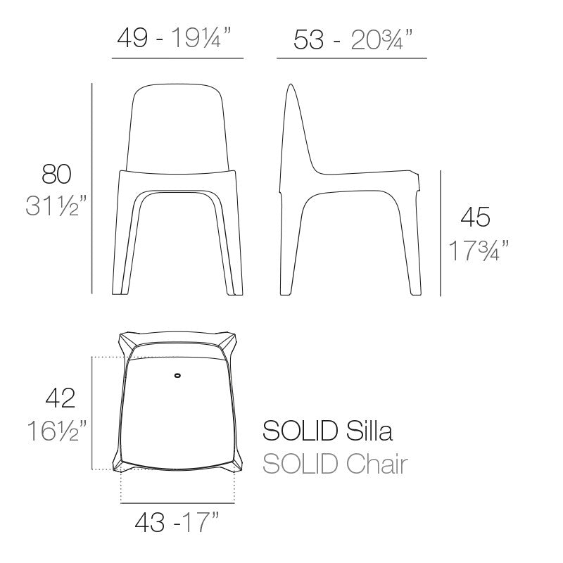 Sedia Solid