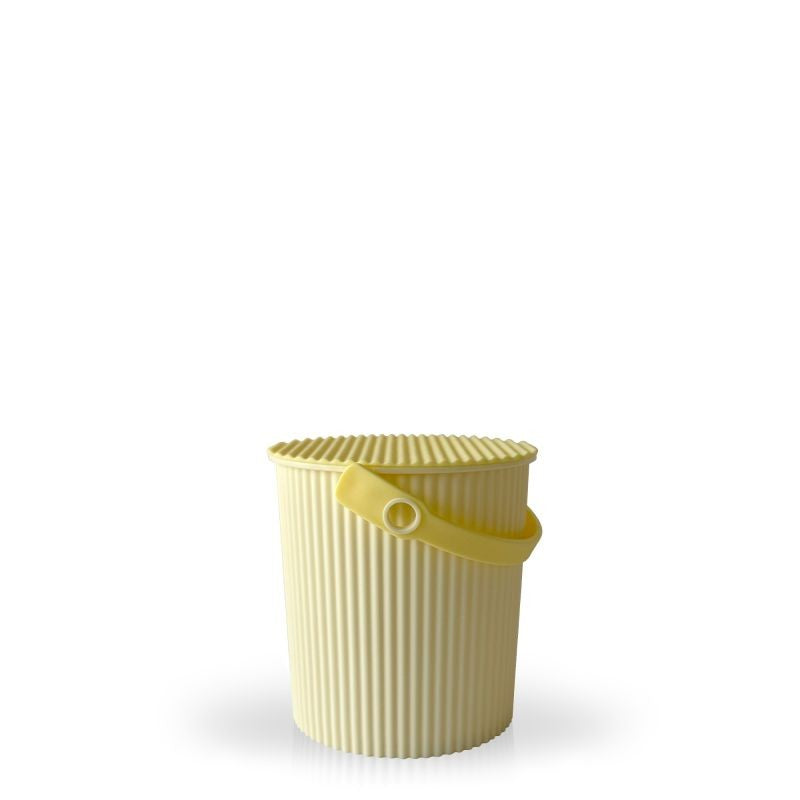 Omnioutil Secchio con Coperchio Lemon