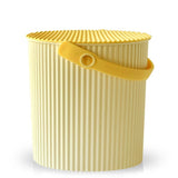 Omnioutil Secchio con Coperchio Lemon