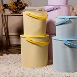 Omnioutil Secchio con Coperchio Lemon
