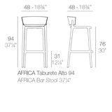 Sgabello Bar Africa