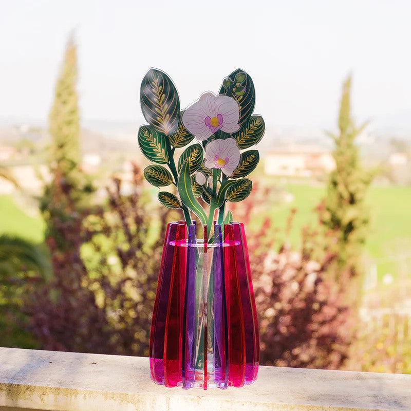 Vaso Piccolo Iride Fucsia