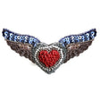 Spilla Winged Heart