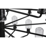 Amp Chandelier Large Smoke Black