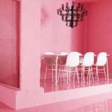 Amp Chandelier Large Smoke Black