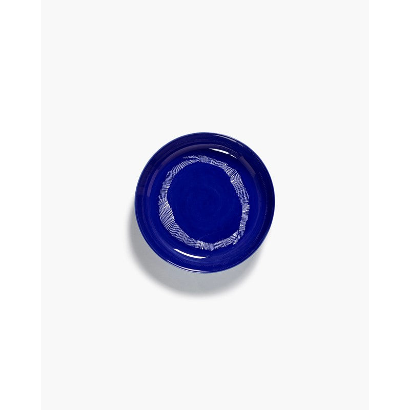 Piatto Fondo Blu Feast Pz 2