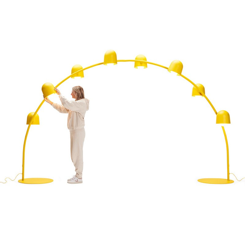 Lampada Da Terra Big Lebow - Banana Yellow