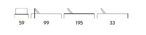 Lettino GS 926
