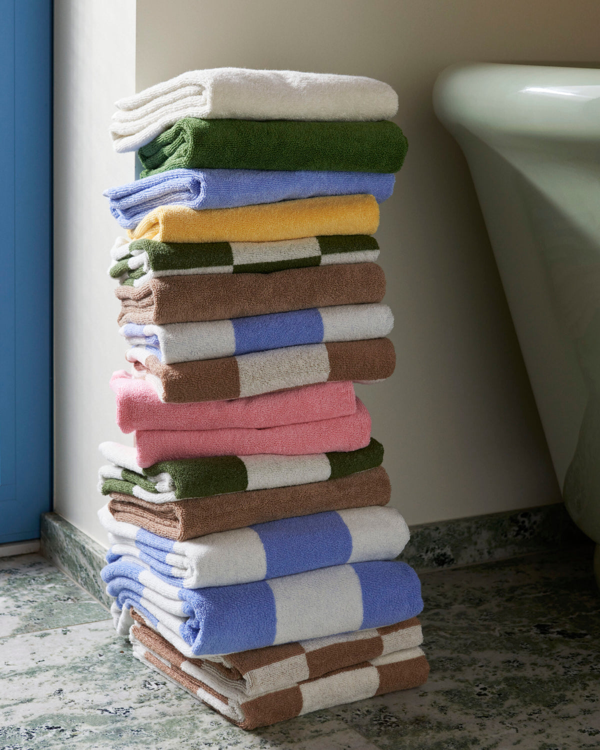 Asciugamano Bagno  Check Hand Towel 50x100 cm