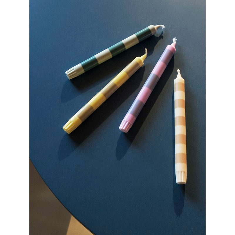 Strip Candle Set 4 Pezzi