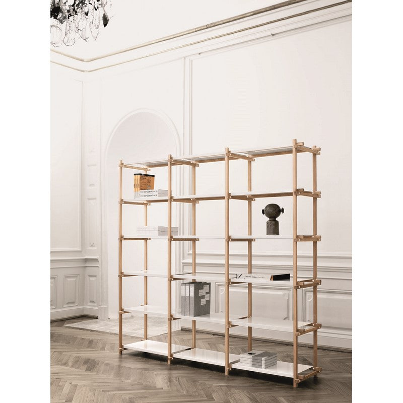 Libreria Woody High Nature White