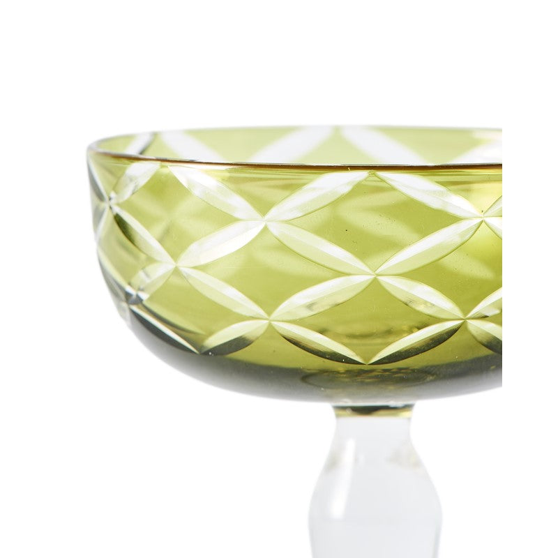 Set 6 Bicchieri Coppa Champagne Cuttings